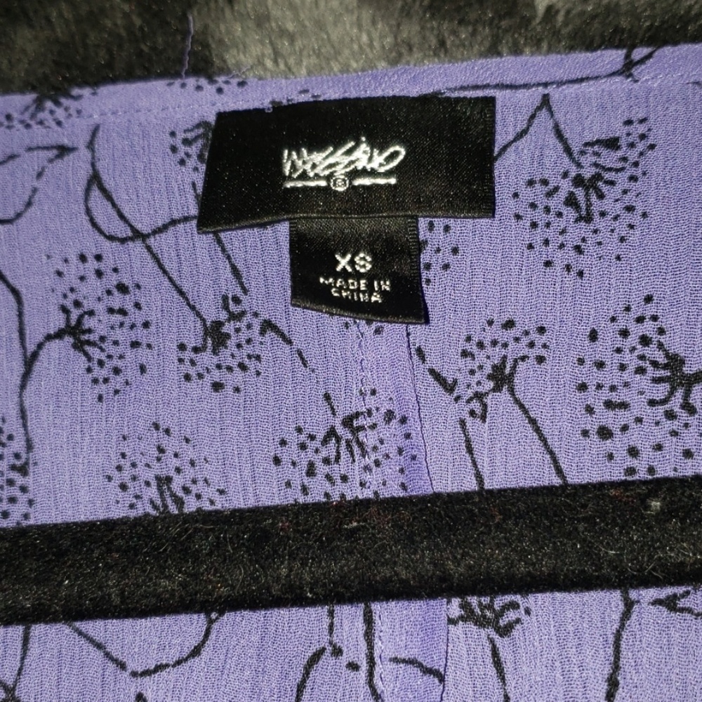 Mossimo Purple Blouse - Picture 5 of 6